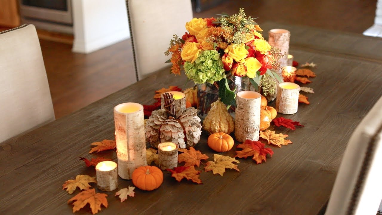 Fall Floral Arrangement & Tablescape Ideas