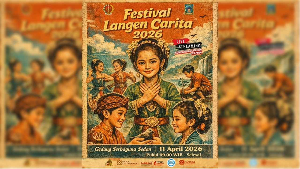 [ LIVE ]  FESTIVAL LANGEN CARITA  | TINGKAT KABUPATEN SLEMAN TAHUN 2026