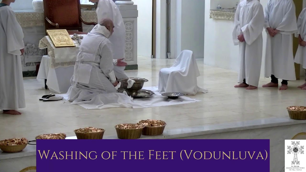 Holy Thursday - Washing of the Feet (Vodnlva) - March 28, 2024