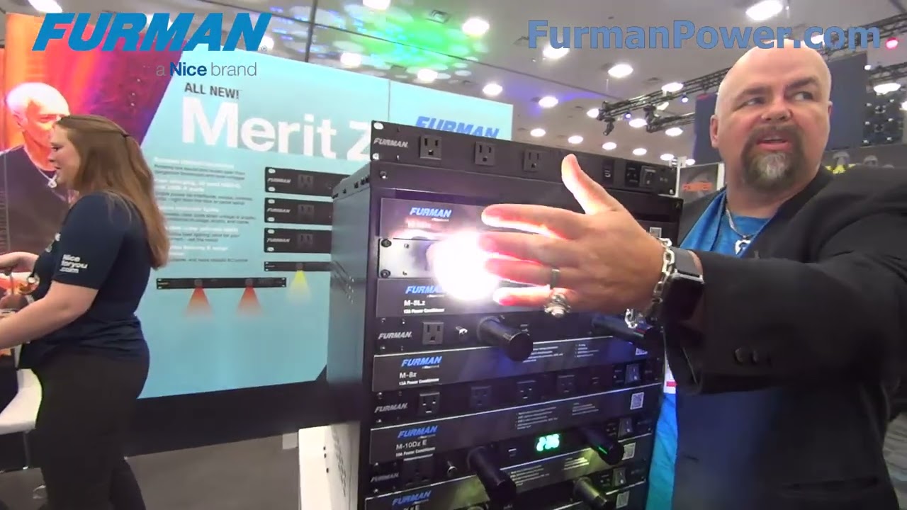 Rob Harris at Furman Power Conditioners #NAMMshow2026 interview/demo @musicUcansee