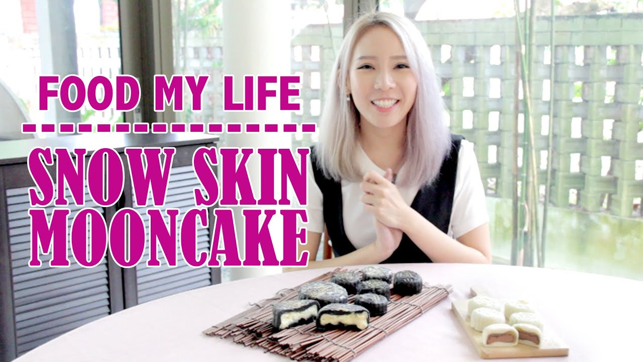 EP16 FOOD MY LIFE - DIY Snowskin mooncake (Champagne truffle/ Durian)