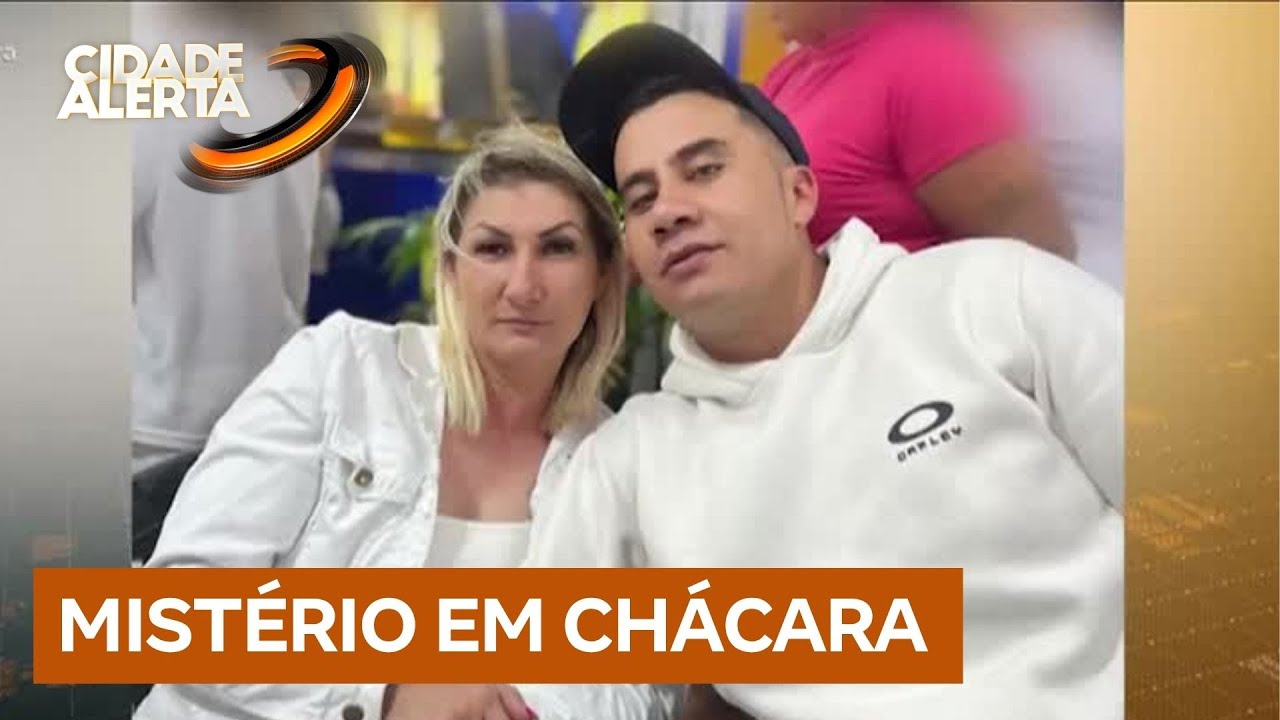 Casal com tornozeleira eletrônica desaparece e rastreio leva polícia a chácara com sangue