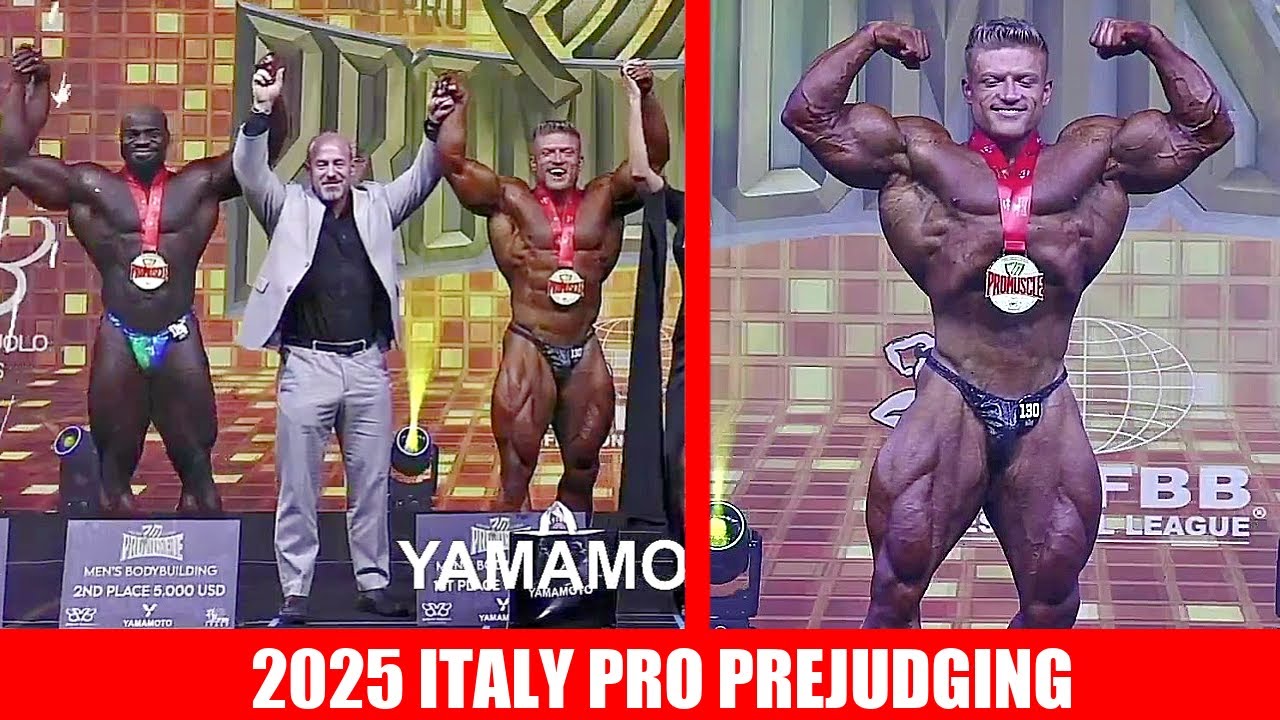 2025 Italy Pro Finals and Recap: Urs Kalecinski WINS His Open Bodybuilding Debut!!!