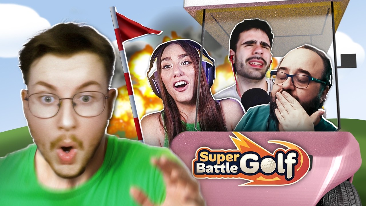 Este juego de GOLF se SALI&Oacute; completamente DE CONTROL | SUPER BATTLE GOLF