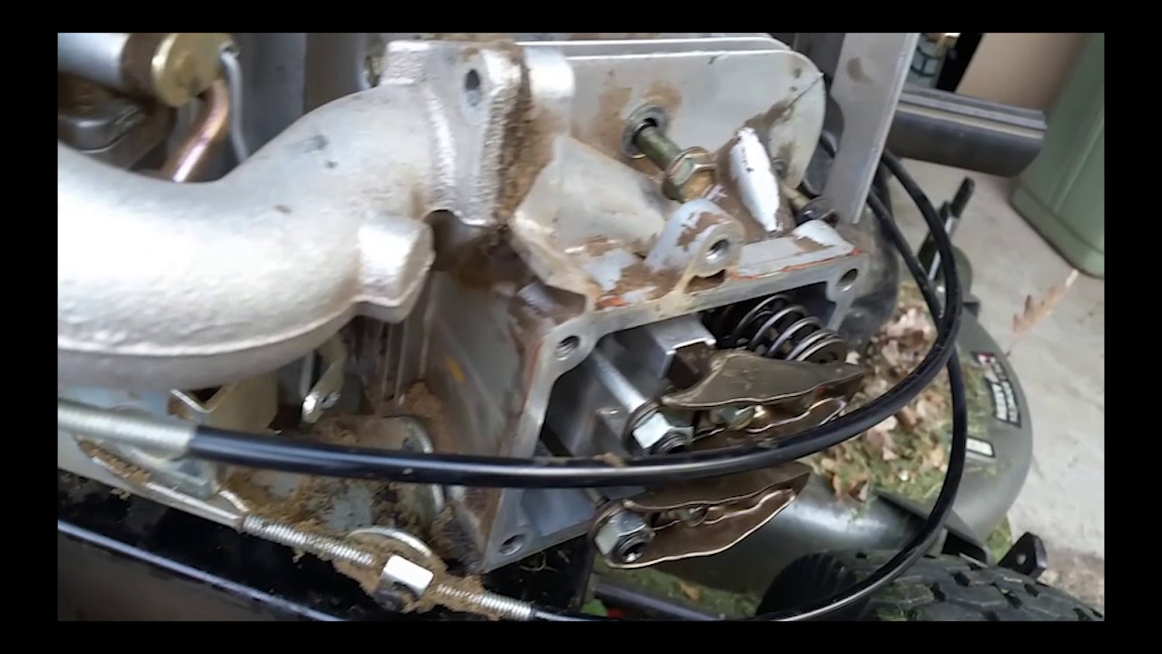 Briggs and Stratton Intek V-Twin Bent Push-rod and Cylinder Head Replacement