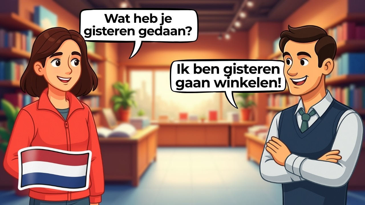 4 Easy Dutch Dialogues for Beginners | Everyday Situations in Netherlands (A1-A2 Level)