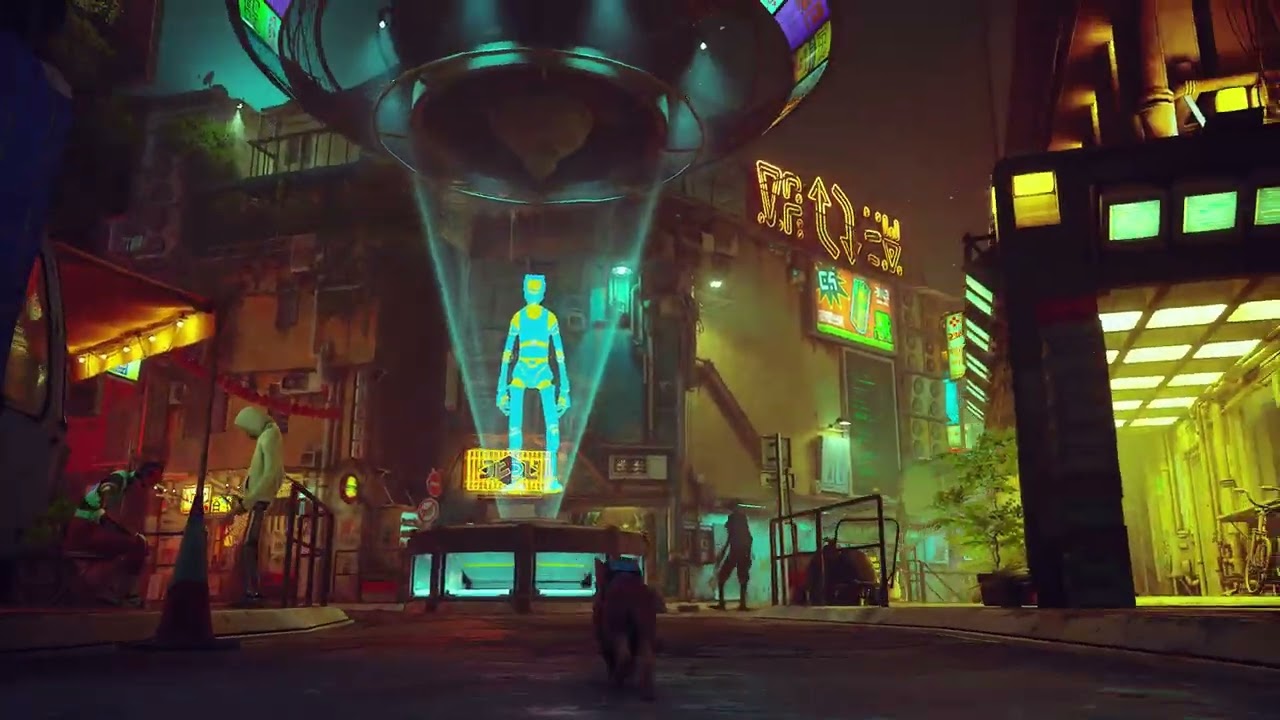 Stray - Neon City Free Roam