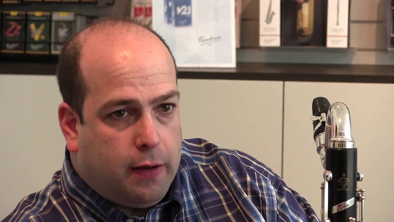 David Gould talking about the new BD5 & V21 reeds for bass clarinet