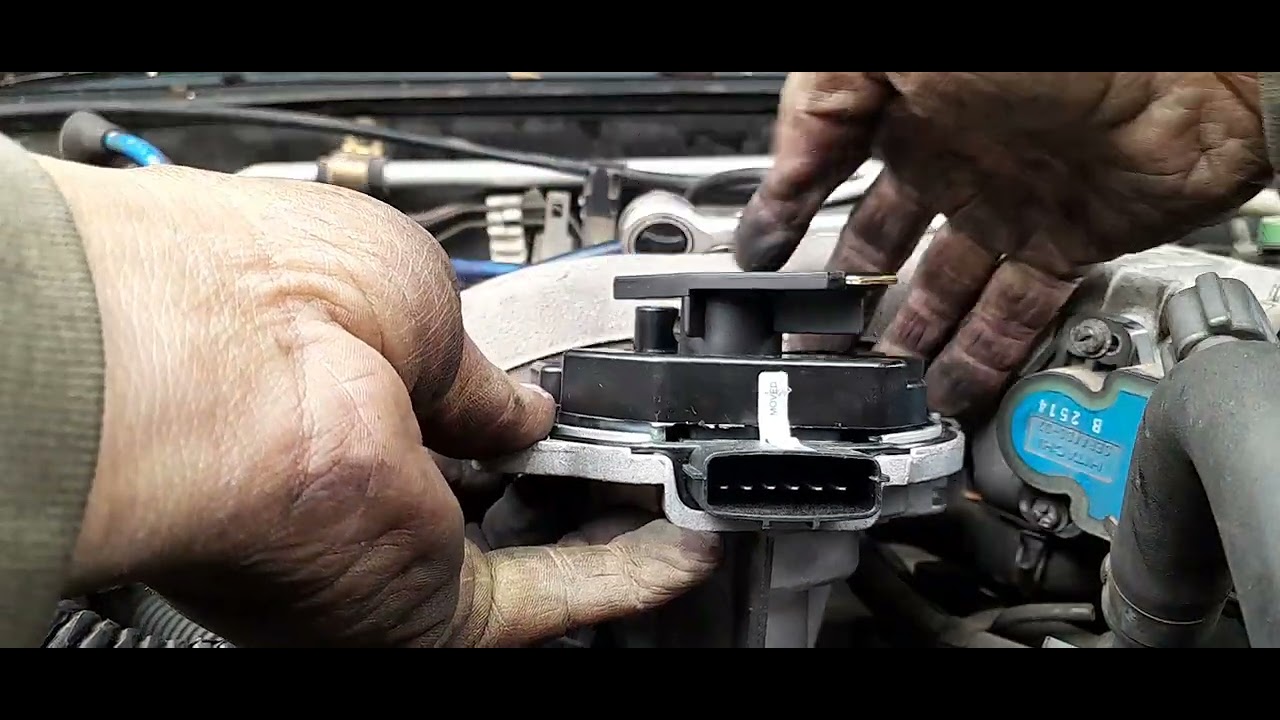 Como reemplazar distribuidor de 2002 Nissan Xterra motor 3.3