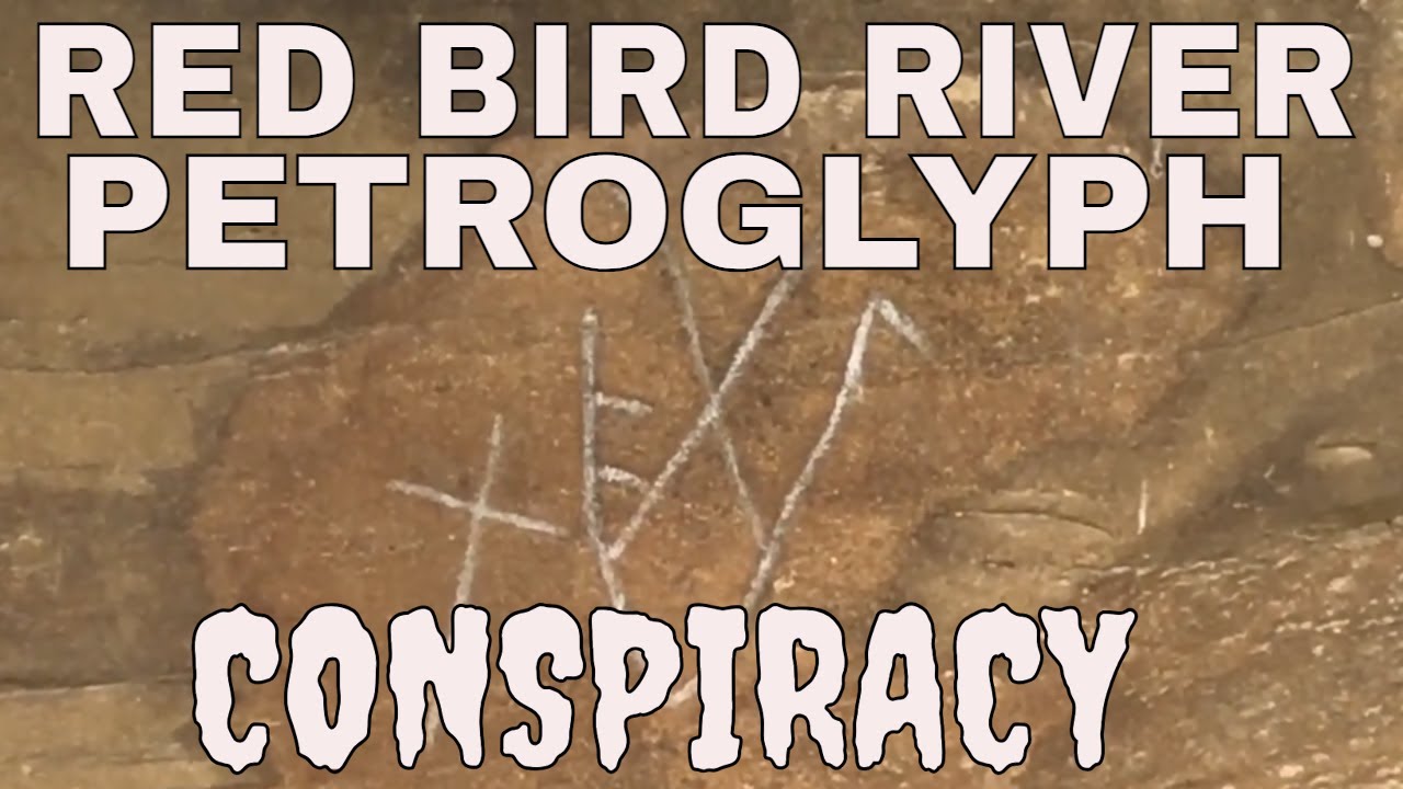 Who Made The Ancient Carvings In The Red Bird River?