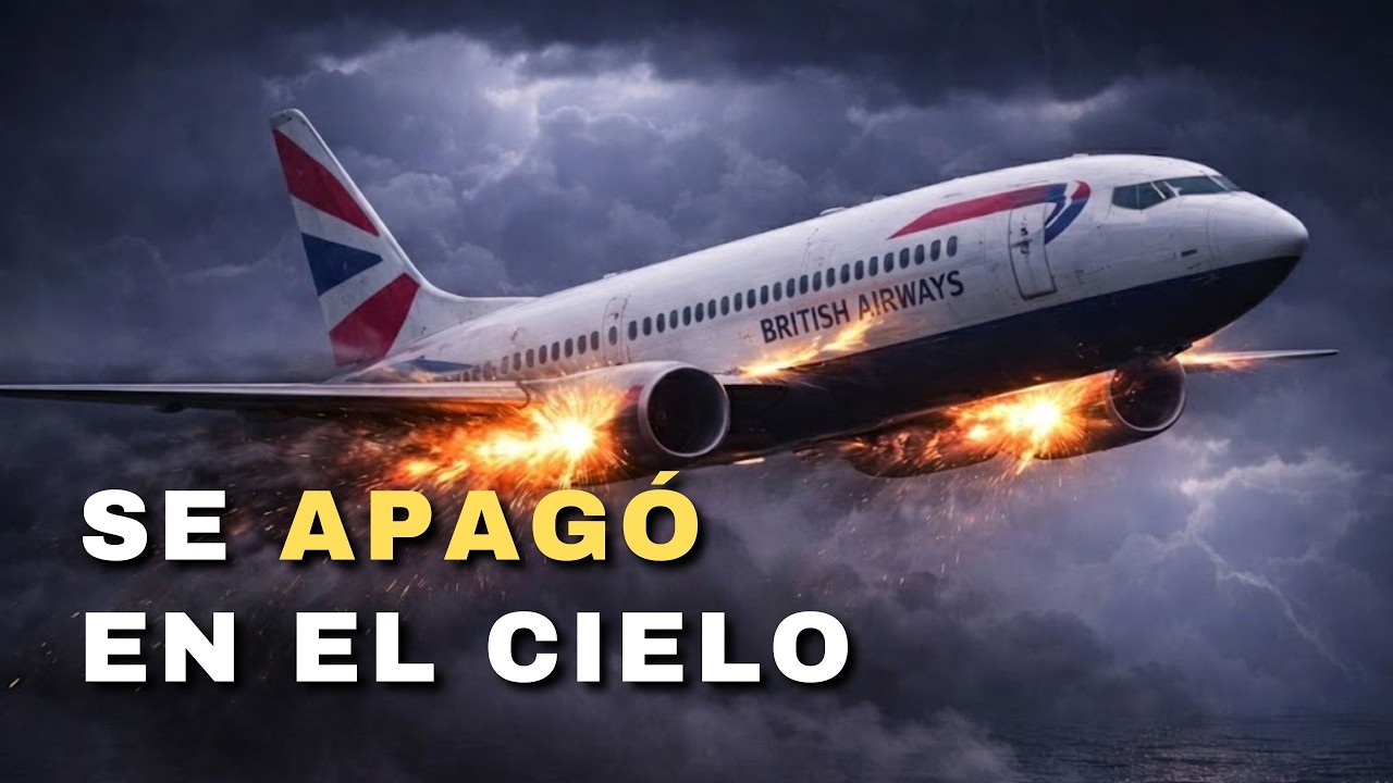 El Vuelo que se APAGÓ en el Cielo | British Airways 870