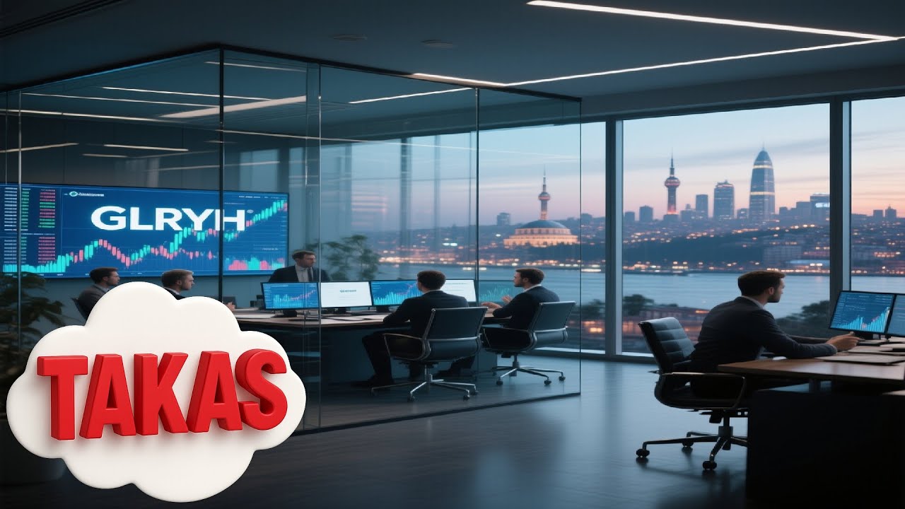 GLRYH - Güler Yatırım Holding hissesinin 2025 Sonu takas animasyonu