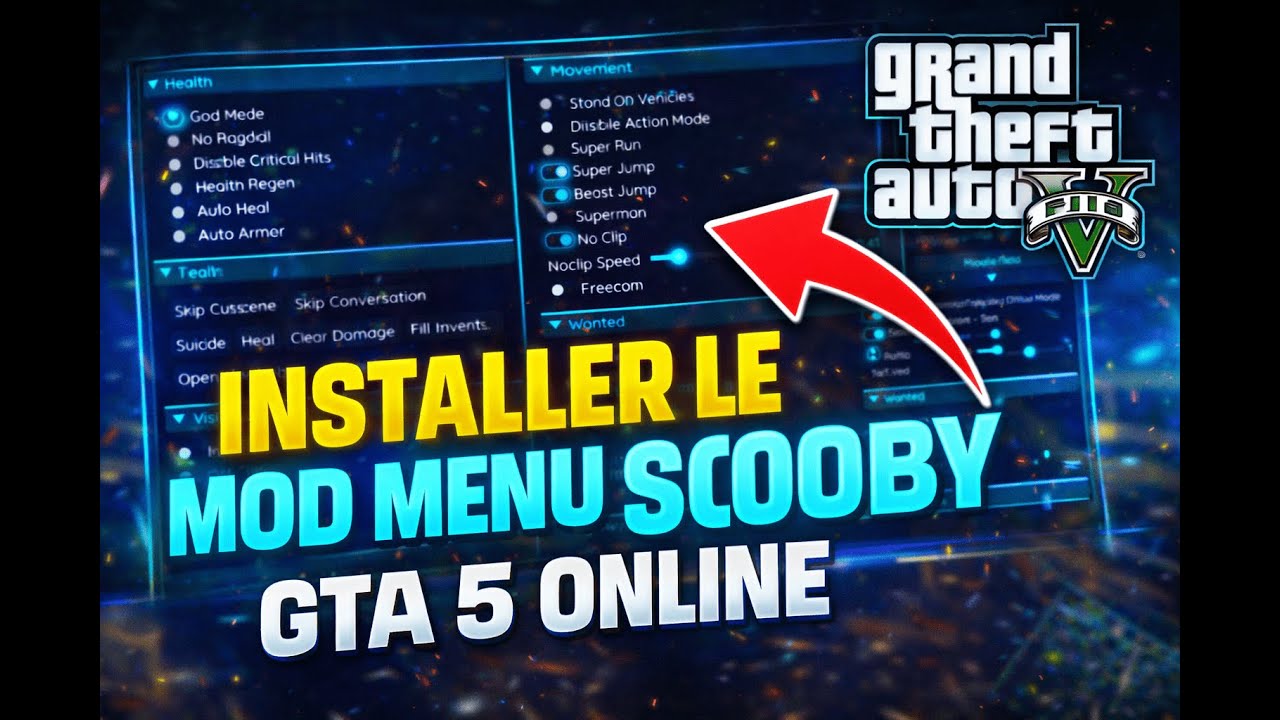 INSTALLATION DU MOD MENU SCOOBY [FREE / PAID] 🔥 | GTA 5 ONLINE PC [FR]