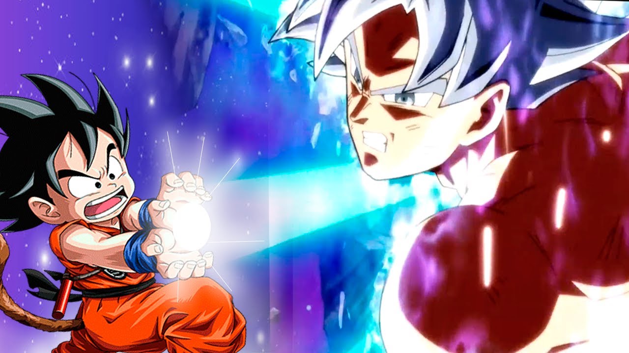 Todos los KameHameHa de GOKU (niño, adulto, SJ1, SJ2, SJ3, dios, SJ dios y ultrainstinto)
