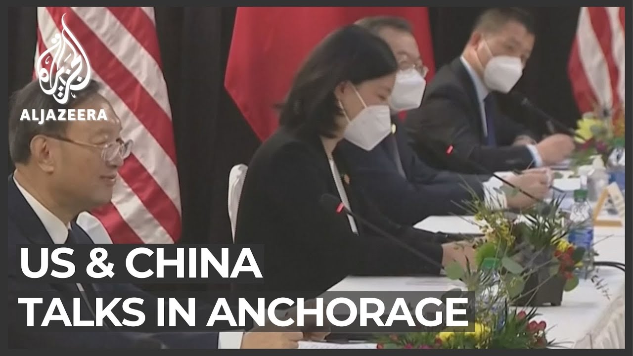 ‘Grandstanding’: US, China trade rebukes in testy talks