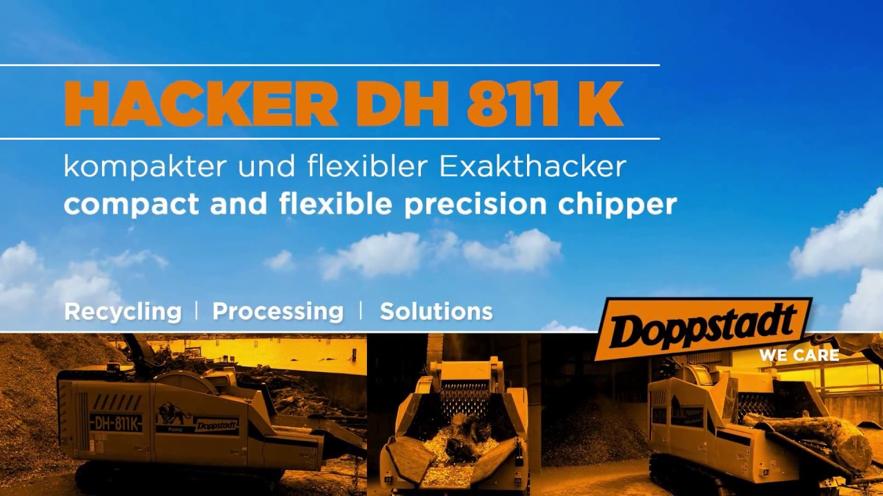 Bioamasseerzeugung mit dem Doppstadt DH 811 K