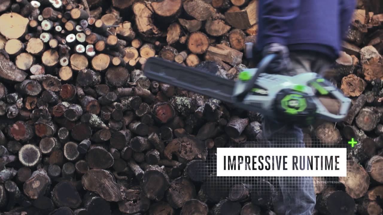 www.egopower.ie Battery Chainsaw