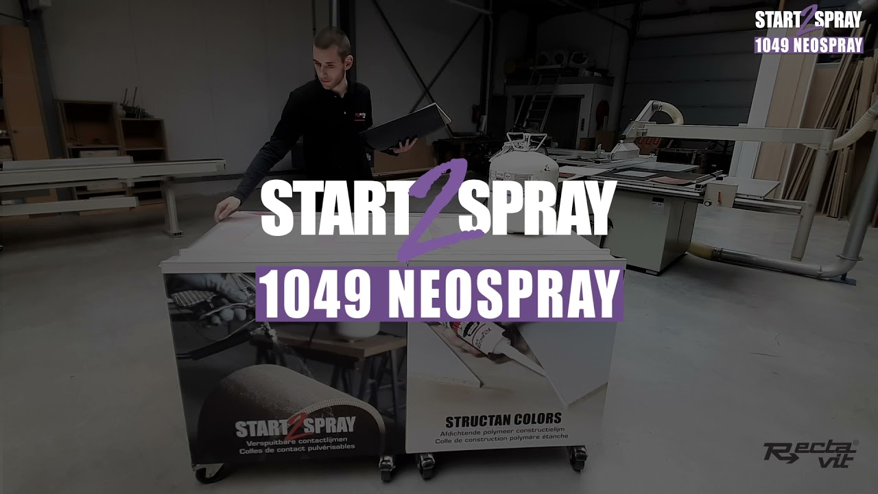 Rectavit 1049 Neospray - Stratifi&eacute; brillant, couche de colle invisible