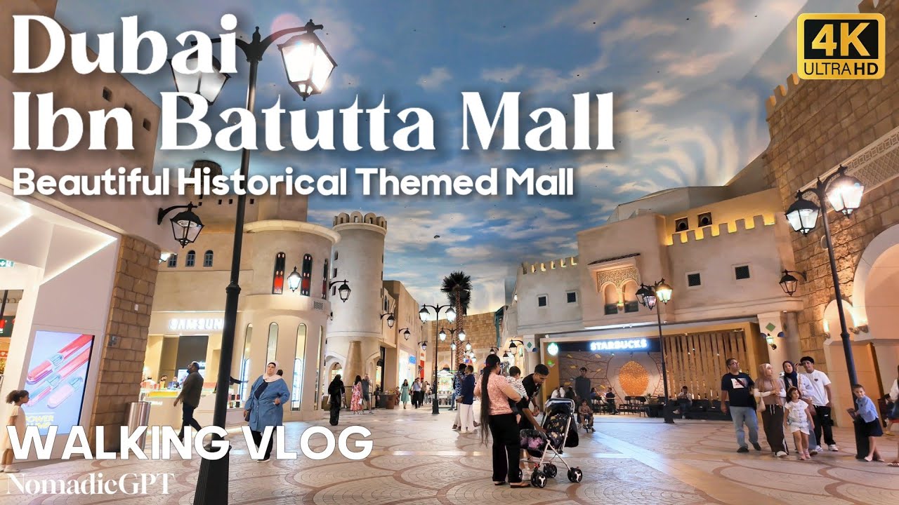 Dubai Ibn Battuta Mall in Autumn 2025 | Dubai Travel Guide 4K HDR