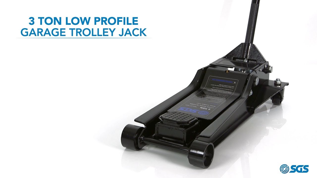 3 Ton Low Profile Garage Trolley Jack