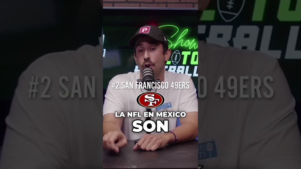 Top 5 Equipos m&aacute;s populares de la NFL en M&eacute;xico