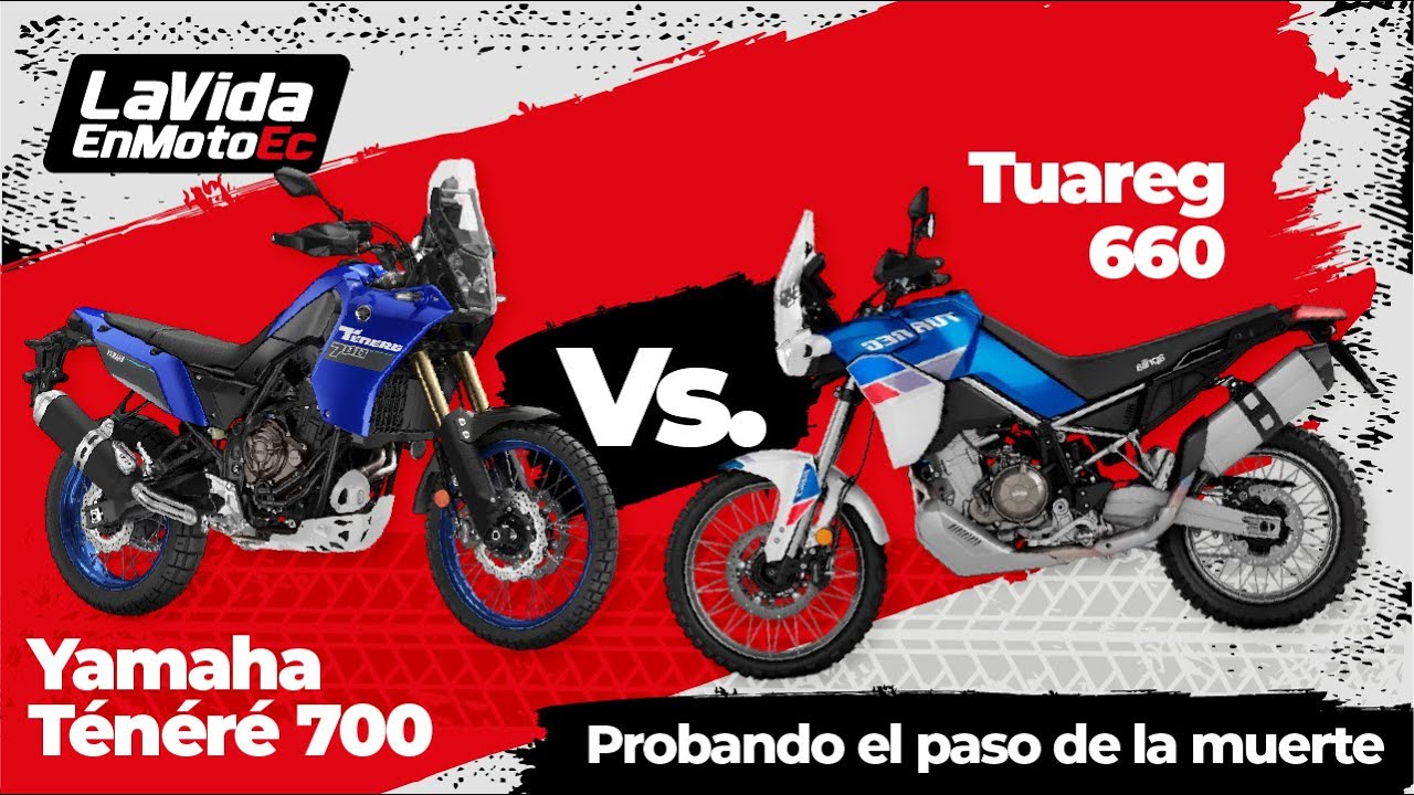 Aprilia Tuareg vs  Yamaha Ténéré Cuál es la REINA del Paso de la Muerte