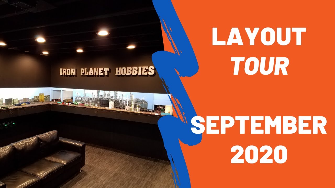 September 2020 Model Railroad Layout Tour ~ Iron Planet Hobbies