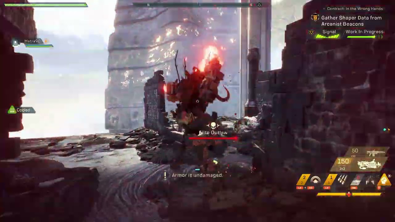 Anthem-Silence Volatile Shaper Relic W/ @MegaMetrx