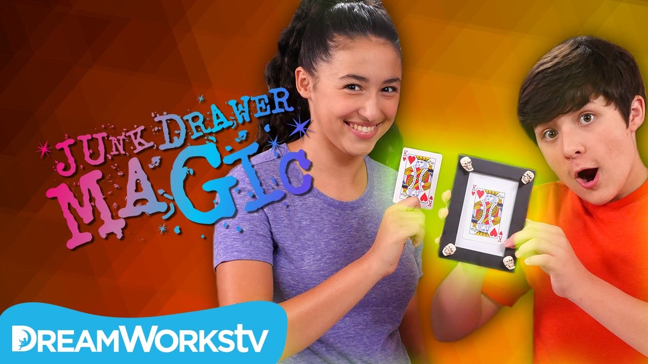 Evil Teleporting Card Trick | JUNK DRAWER MAGIC