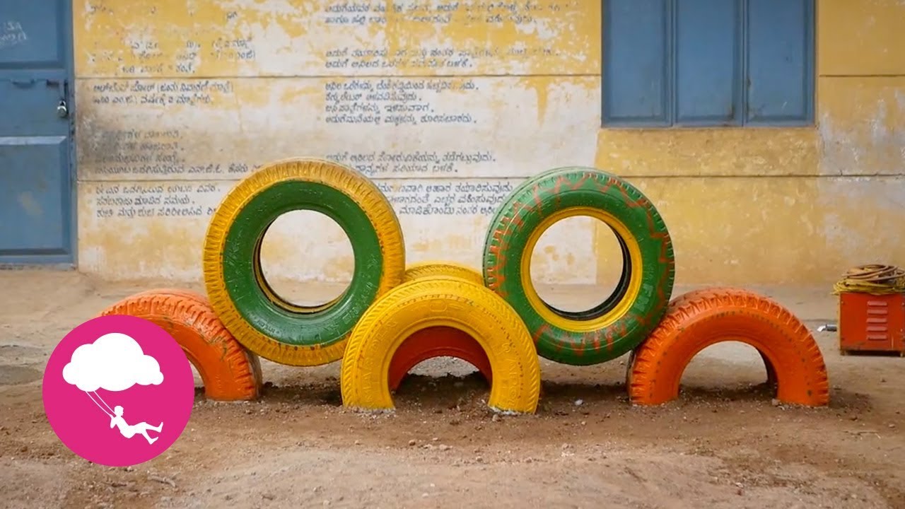 How To Make: DIY Tire Chain Arch Small