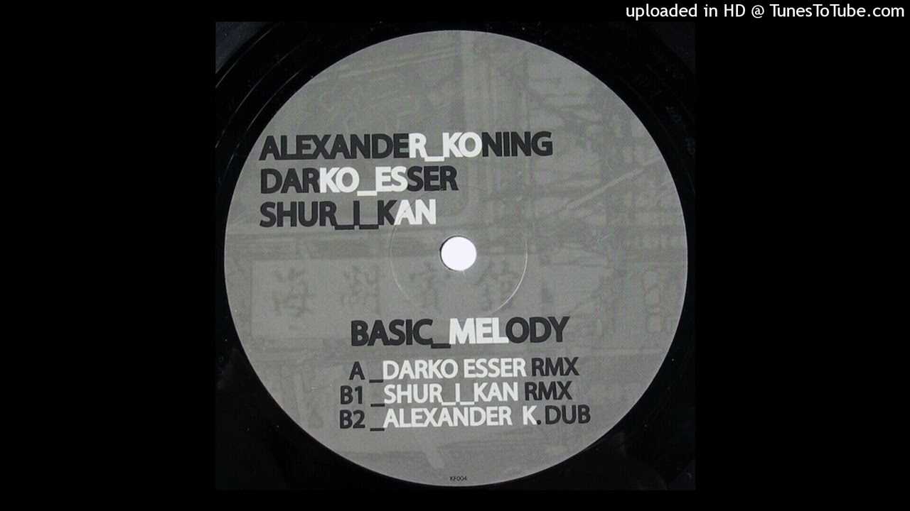 Alexander Koning - Basic Melody (Alexander K. Dub) [KF004]