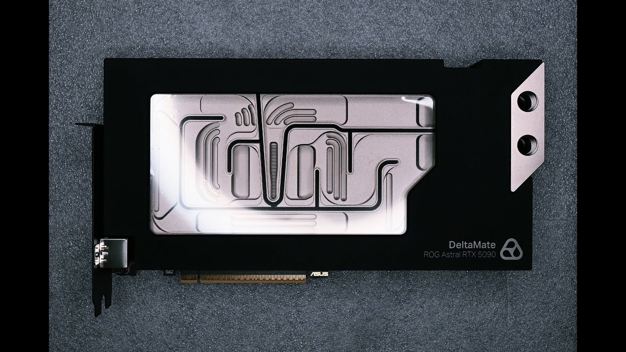 Thermal Grizzly DeltaMate Install On 2400W Shunt Modded Astral RTX 5090 White OC