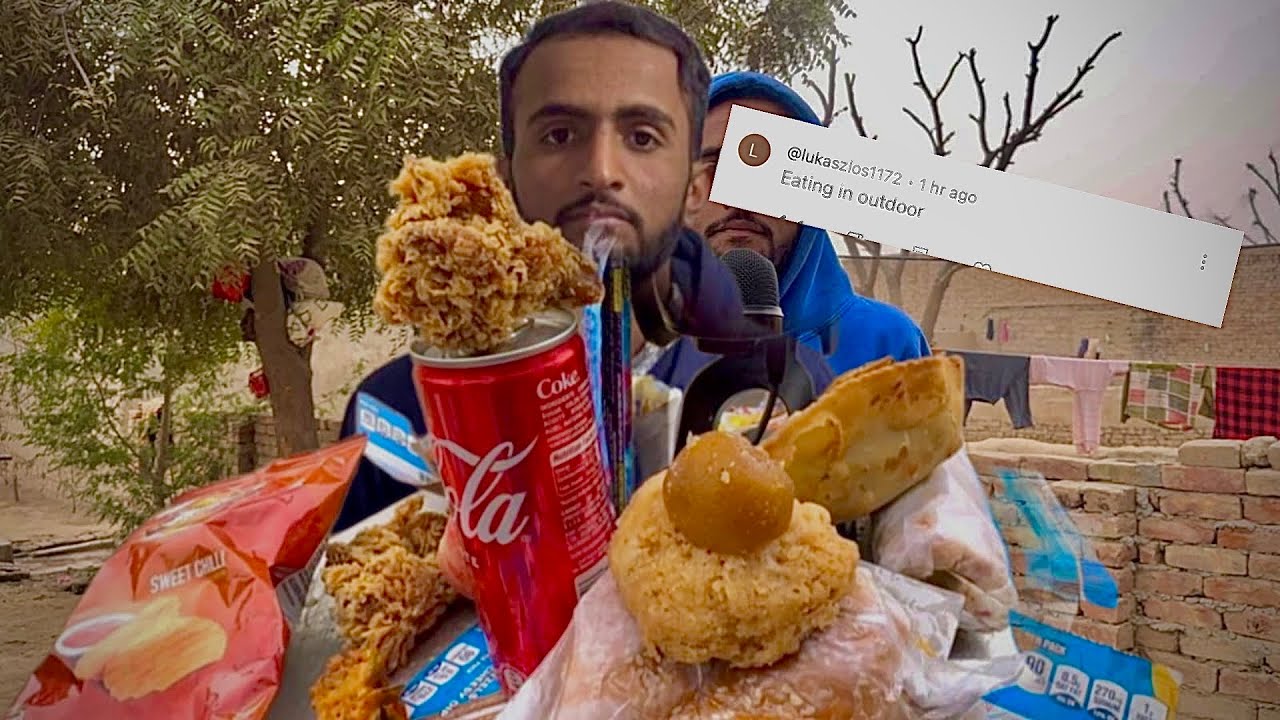 ASMR Mukbang Eating  Outdoor 🥣 | Your Idea 💡 2