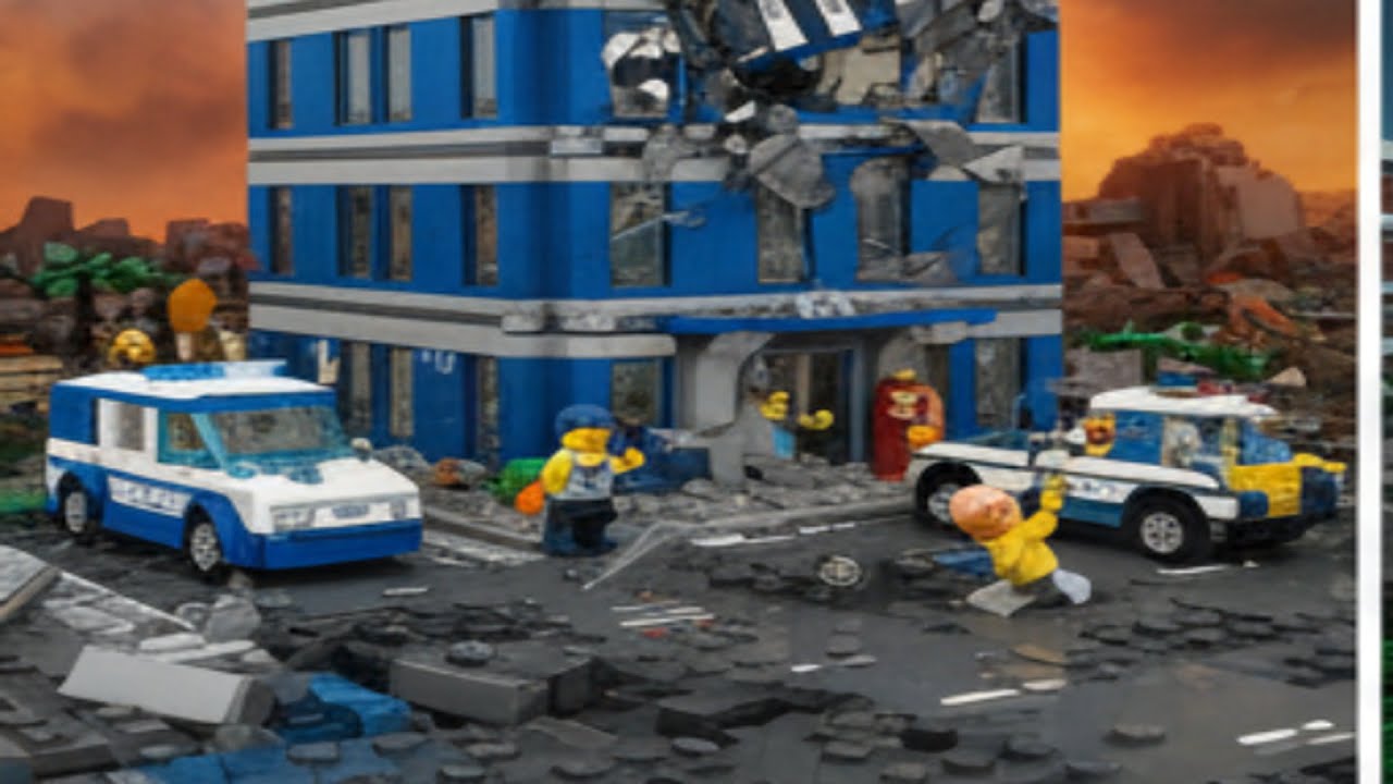 LEGO City Disaster Scenario Guide: LEGO City 60399, LEGO City 60401, LEGO City 60179, plus LEGO