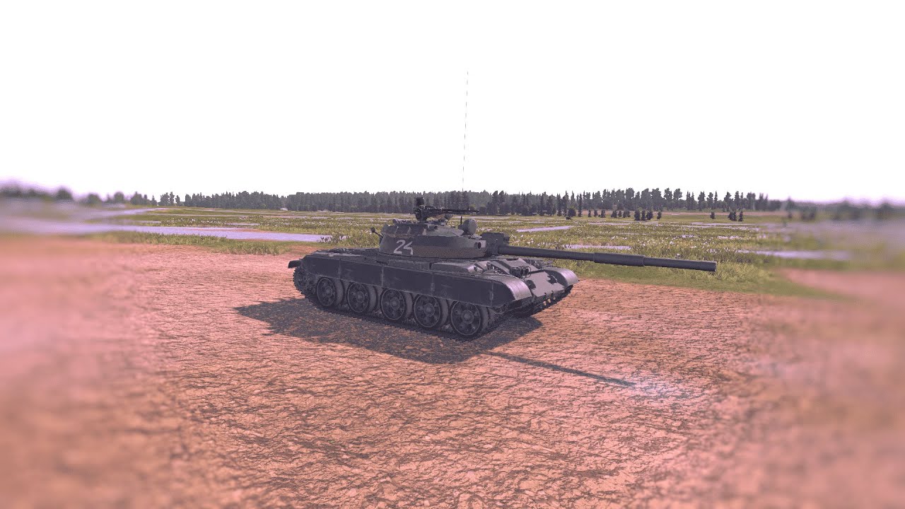 GHPC: T-62M-1 gameplay (Rubber Mullet)