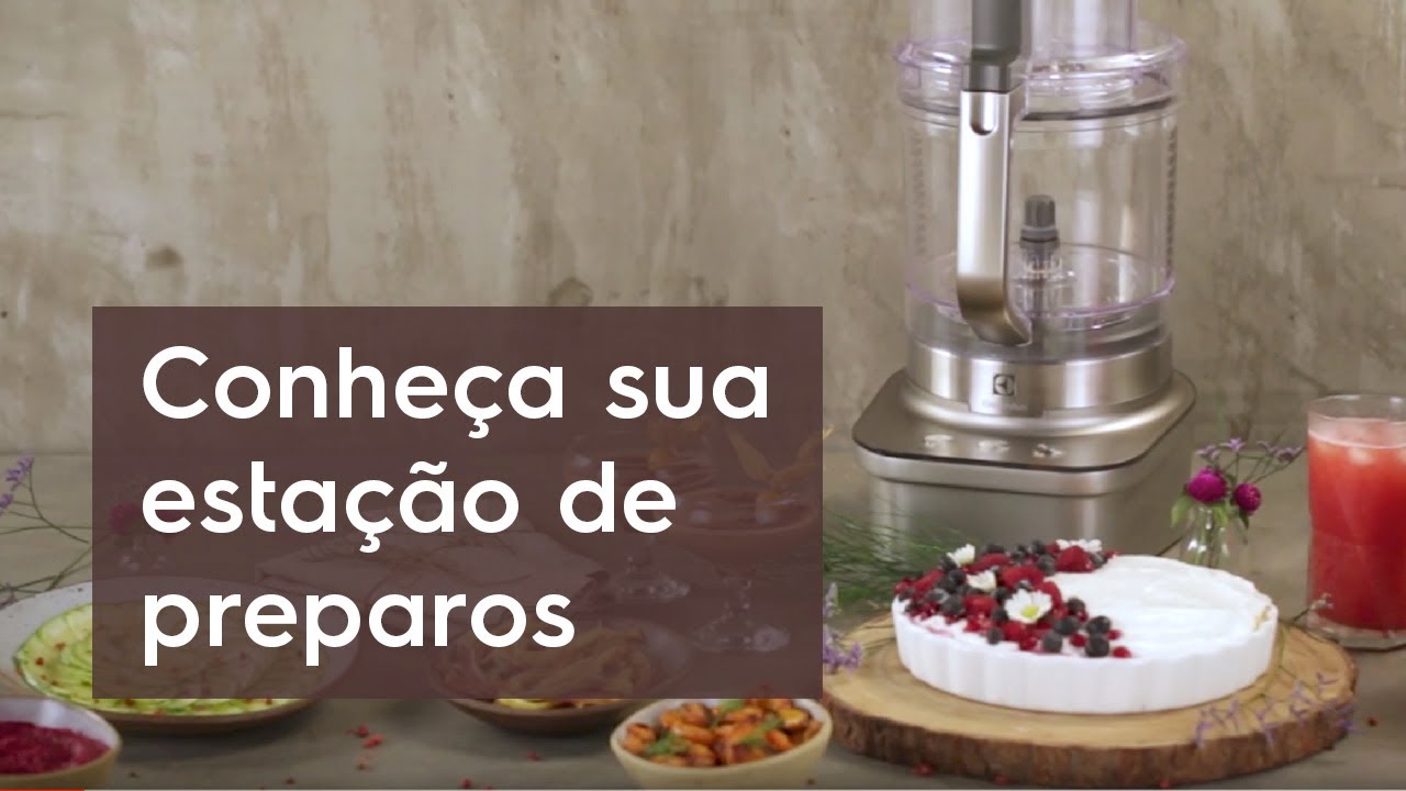 Multiprocessador Masterpiece FMP50: sua estação de preparos | Electrolux