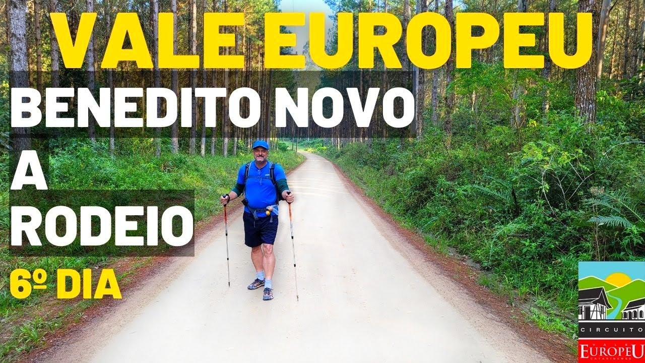 VALE EUROPEU SC 6º ETAPA | BENEDITO NOVO A RODEIO | MOCHILEIRO