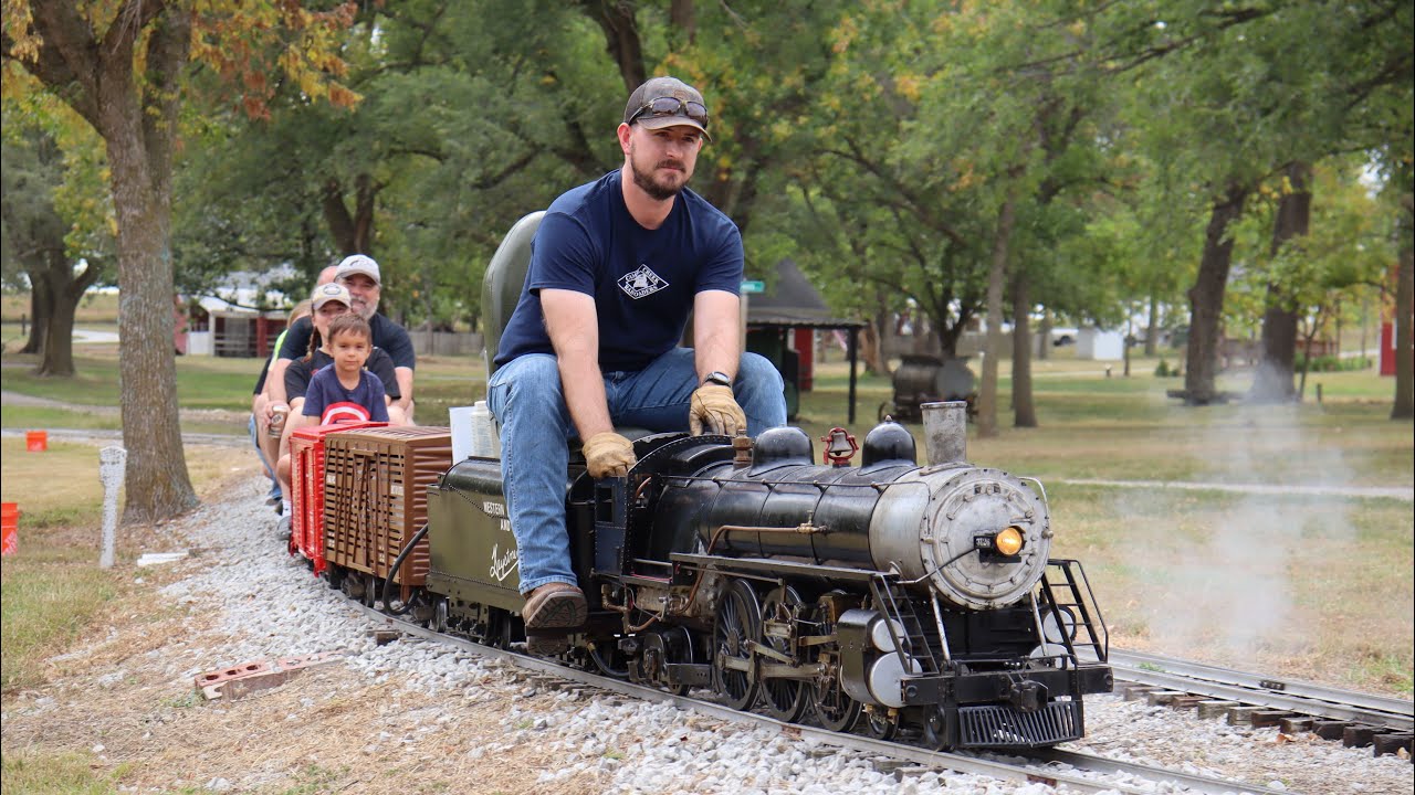 Camp Creek Railroaders Fall 2024 Show, with Live Steam, CB&Q Steam Crane, and More! (09/14/2024)
