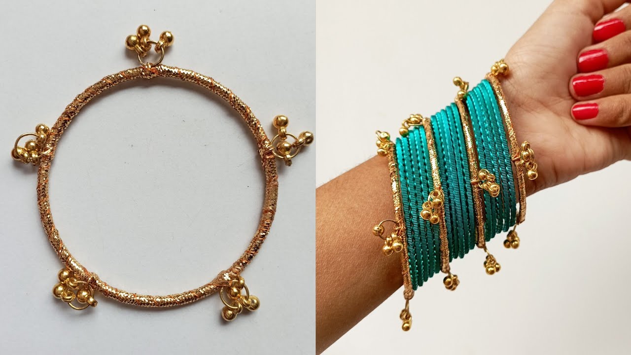 DIY Kashmiri Bangles | Ghungroo Bangles Diy | How to Make Kashmiri Bangles at Home