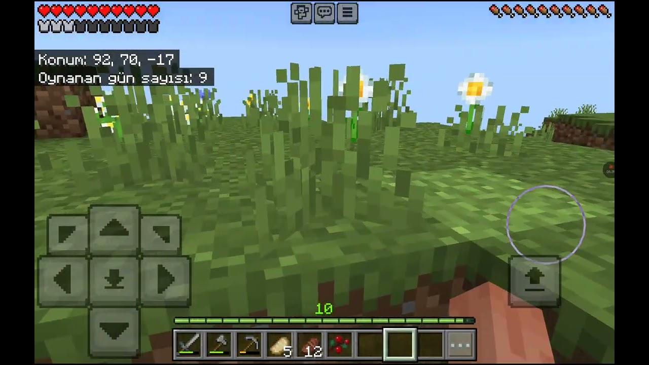 Bugün Minecraft oynadım ama 2 tane hazine buldum😮