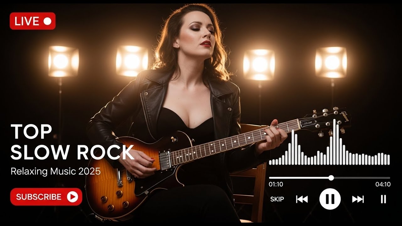 Midnight Slow Rock | Love Songs for a Peaceful Night Drive