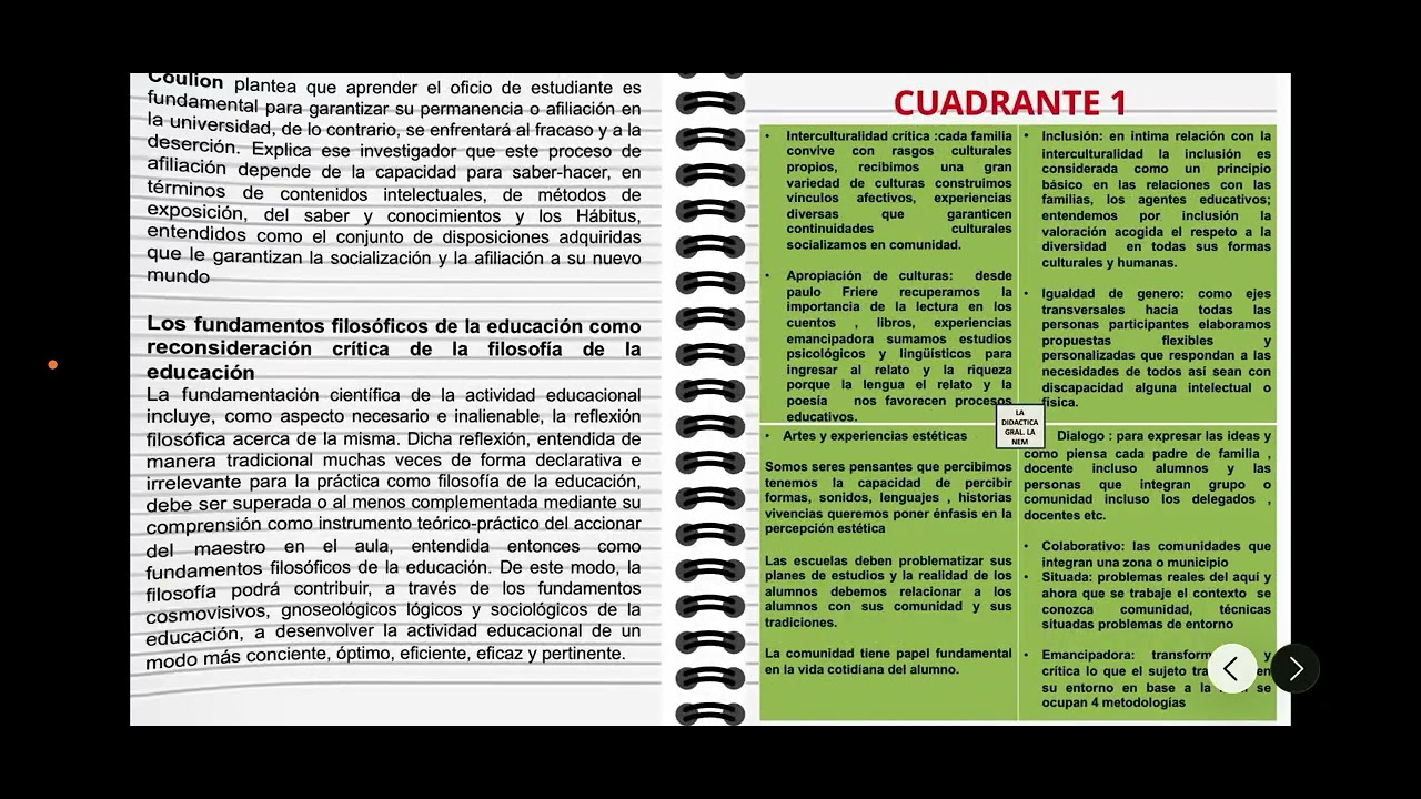Enfoque filosóficos educación 