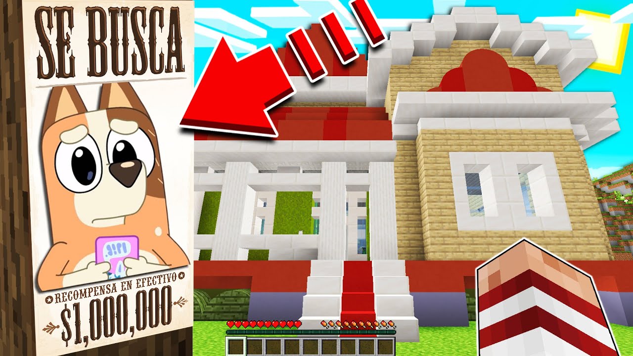 ¡SE BUSCA CHILLI! RECOMPENSA POR LA MADRE DE BLUEY EN MINECRAFT