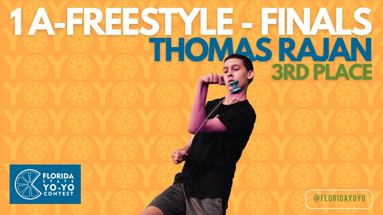 Thomas Rajan — 1A Final — 3rd Place — 2024 Florida State Yo Yo Contest