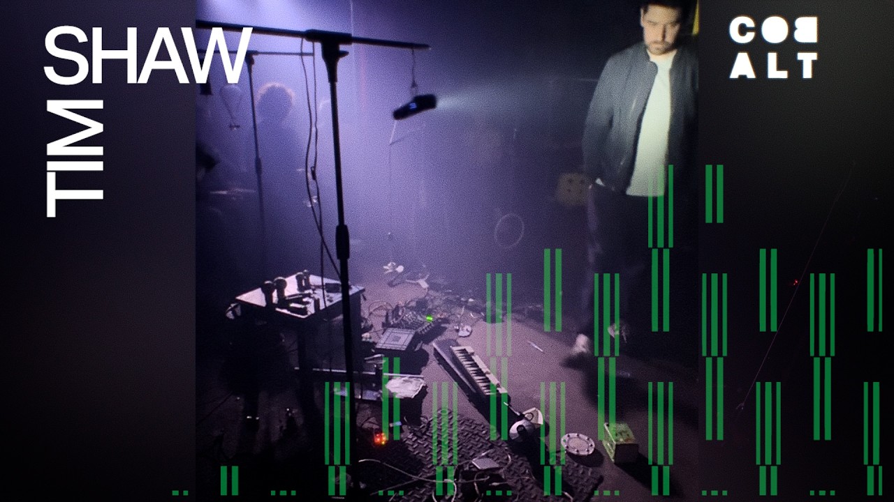 Tim Shaw - Live at Cobalt Studios // Experimental Ambient, Sound Art, Light Performance