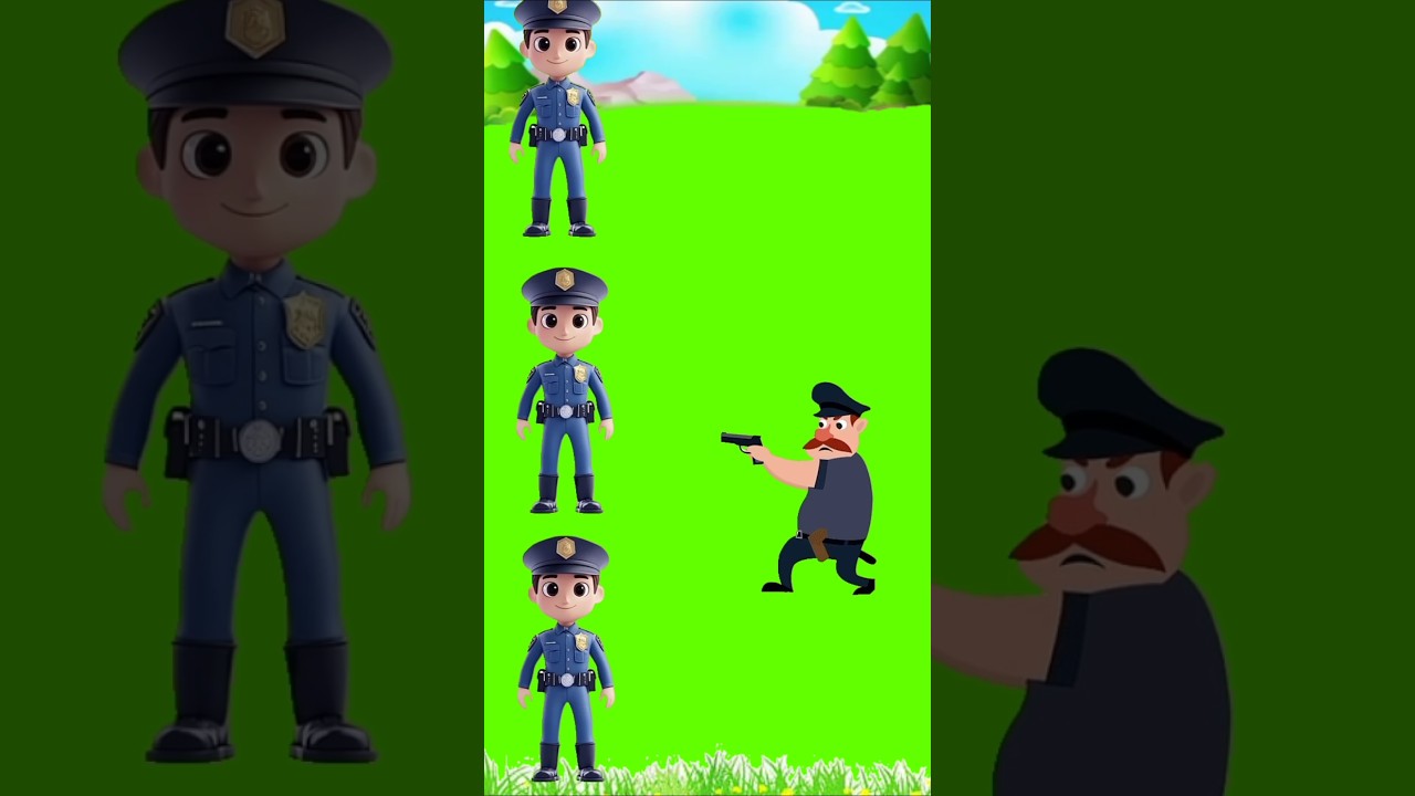 شرطي #ألعاب #animation #storiesحواديت #fypシ゚viralシfypシ゚viralシalシ #funny #2025shorts