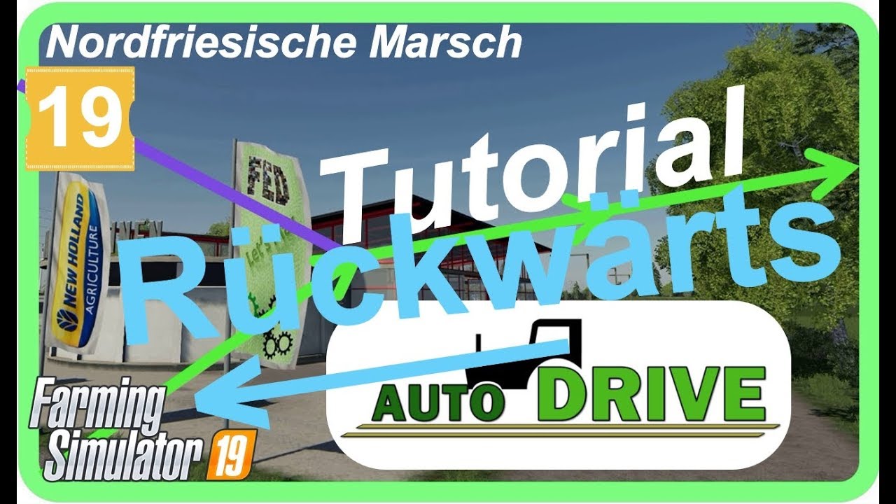 PC LS19 AutoDrive Tutorial #19 