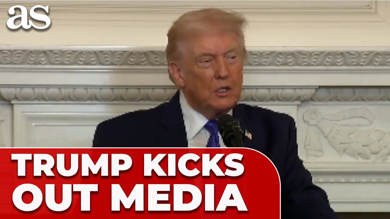 Trump SHUTS DOWN MEDIA immediately after entering GOVERNORS' MEETING