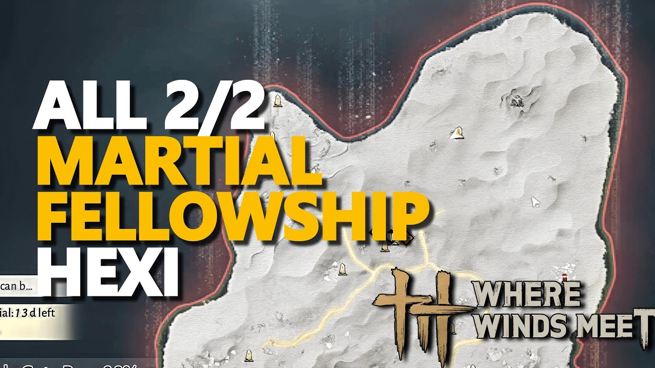 All Martial Fellowship Hexi Where Winds Meet
