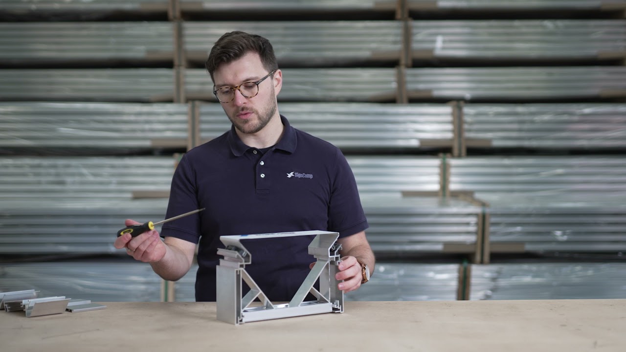 SignComp Europe - Econoflex - Quick Table Demonstration